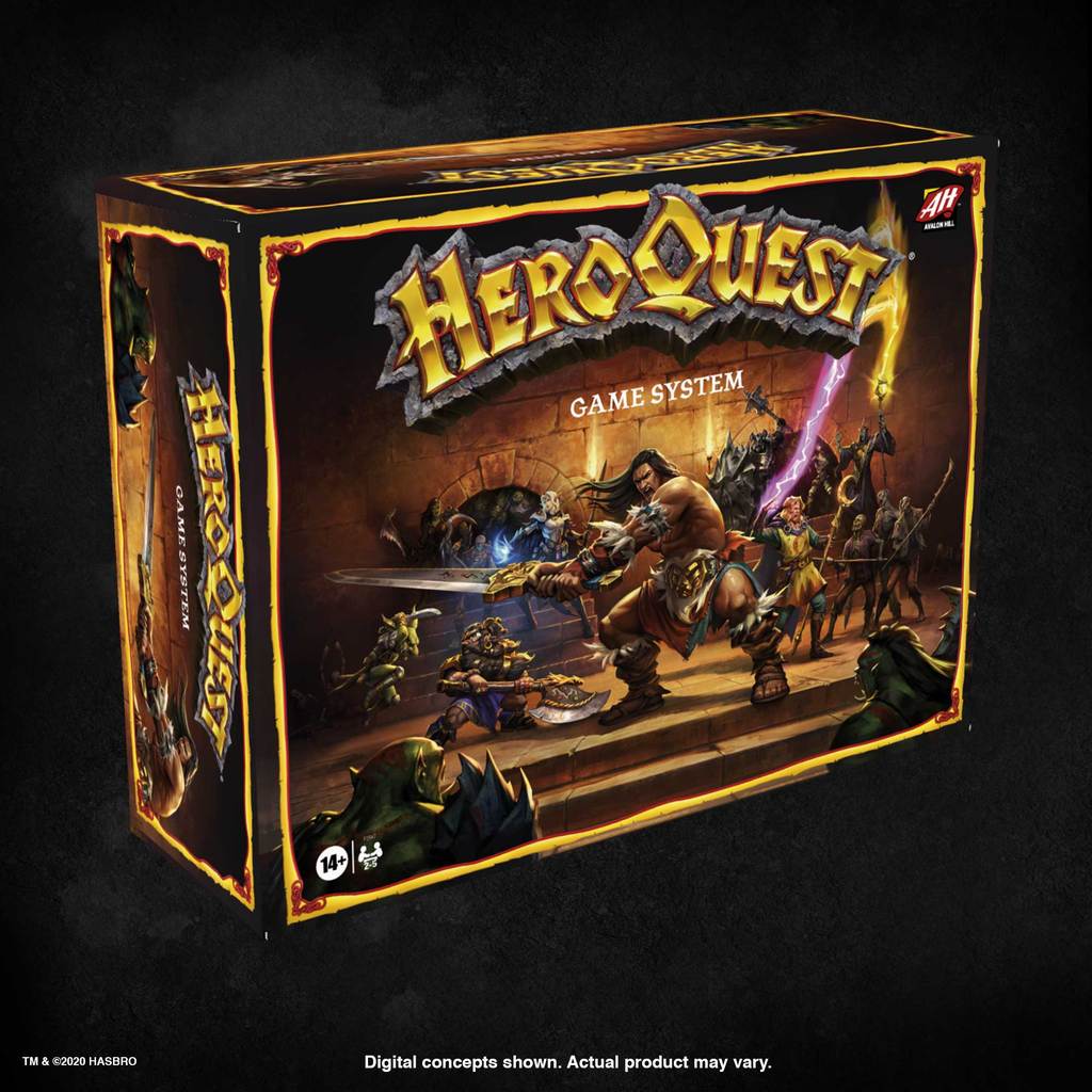 Heroquest Lote 4 Heroes Remasterizados 